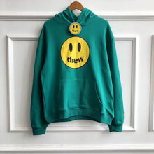 Load image into Gallery viewer, 19FW Drew House New Color Blue Hoodies Men Women Couples Drew Smile Face Printed Justin Bieber Hoody Sweatshirts Men