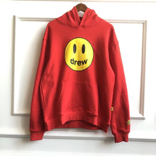 Load image into Gallery viewer, 19FW Drew House New Color Blue Hoodies Men Women Couples Drew Smile Face Printed Justin Bieber Hoody Sweatshirts Men