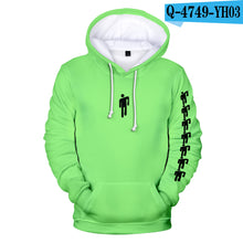 Load image into Gallery viewer, Billie Eilish 3D Hoodie Men's Women's Sweatshirt Casual Harajuku Hoodie Billie Eilish Sweatshirt Pocket Pullover Kids Adult Top