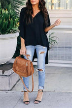 Load image into Gallery viewer, Gothic Vadim Women Office Elegant Long Loose Blouse Ladies Casual Long Sleeve Work Shirt Blouse Femininas Blusa Plus Size Mujer