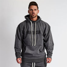 Load image into Gallery viewer, Casual Street Wear Men's 2019 Fall Fashion Men's Hoodie Cotton Sports Pullover Jogger Muscle Men Fitness Sportswear Brand Men's