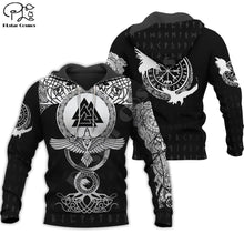 Load image into Gallery viewer, PLstar Cosmos Viking Warrior Tattoo New Fashion Tracksuit casual Colorful 3D Print Hoodie/Sweatshirt/Jacket/Men Women s10