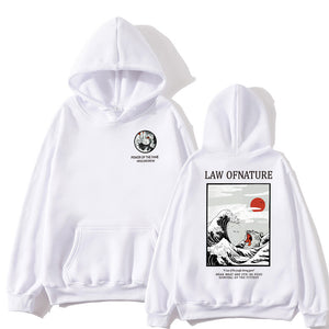 2019 new The playful Japanese cat will be named the law of nature in 2019.Hip-hop hoodies.