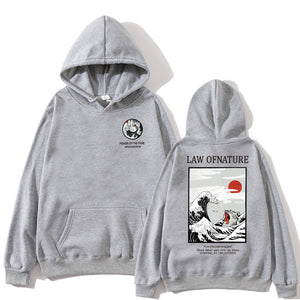 2019 new The playful Japanese cat will be named the law of nature in 2019.Hip-hop hoodies.