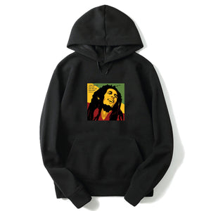 Bob Marley Long-sleeve Hoodies Autumn Women Men Sweatshirt  Harajuku 's Pullovers Tops Unisex Long Sleeve Hooded Sweatshirts