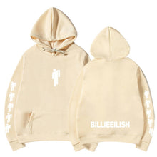 Load image into Gallery viewer, New Hot Billie Eilish Hoodie Men Black Cotton Hoodie Couple Billie Eilish Sweatshirt Simple Keep Warm Women/men Hoodie Clothes
