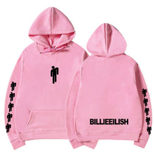 Load image into Gallery viewer, New Hot Billie Eilish Hoodie Men Black Cotton Hoodie Couple Billie Eilish Sweatshirt Simple Keep Warm Women/men Hoodie Clothes
