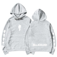 Load image into Gallery viewer, New Hot Billie Eilish Hoodie Men Black Cotton Hoodie Couple Billie Eilish Sweatshirt Simple Keep Warm Women/men Hoodie Clothes
