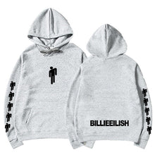 Load image into Gallery viewer, New Hot Billie Eilish Hoodie Men Black Cotton Hoodie Couple Billie Eilish Sweatshirt Simple Keep Warm Women/men Hoodie Clothes
