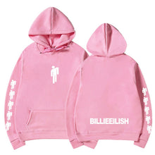 Load image into Gallery viewer, New Hot Billie Eilish Hoodie Men Black Cotton Hoodie Couple Billie Eilish Sweatshirt Simple Keep Warm Women/men Hoodie Clothes
