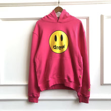 Load image into Gallery viewer, 19FW Drew House New Color Blue Hoodies Men Women Couples Drew Smile Face Printed Justin Bieber Hoody Sweatshirts Men
