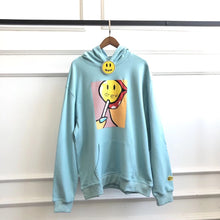 Load image into Gallery viewer, 19FW Drew House New Color Blue Hoodies Men Women Couples Drew Smile Face Printed Justin Bieber Hoody Sweatshirts Men
