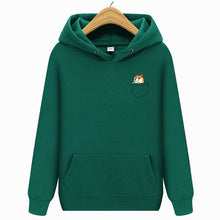 Load image into Gallery viewer, Autumn winter New brand Pocket Cat Letter Printed Hoodies men Casual Hoodies Sweatshirt Sportswear Male Fleece Hooded Jacket
