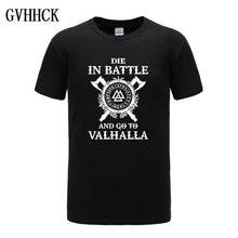 Load image into Gallery viewer, GVHHCK Odin Vikings Hoodie Men Die In Battle And Go To Valhalla Hooded Sweatshirt Coat Winter Warm Fleece Thick Son of Odin
