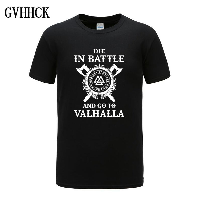 GVHHCK Odin Vikings Hoodie Men Die In Battle And Go To Valhalla Hooded Sweatshirt Coat Winter Warm Fleece Thick Son of Odin