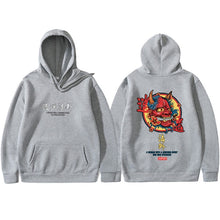 Load image into Gallery viewer, Brand New Designer Japanese Chinese Style Hoodies Streetwear Sweatshirt Hip Hop Evil Devil Printed Cotton Men Hip Hop Streetwear
